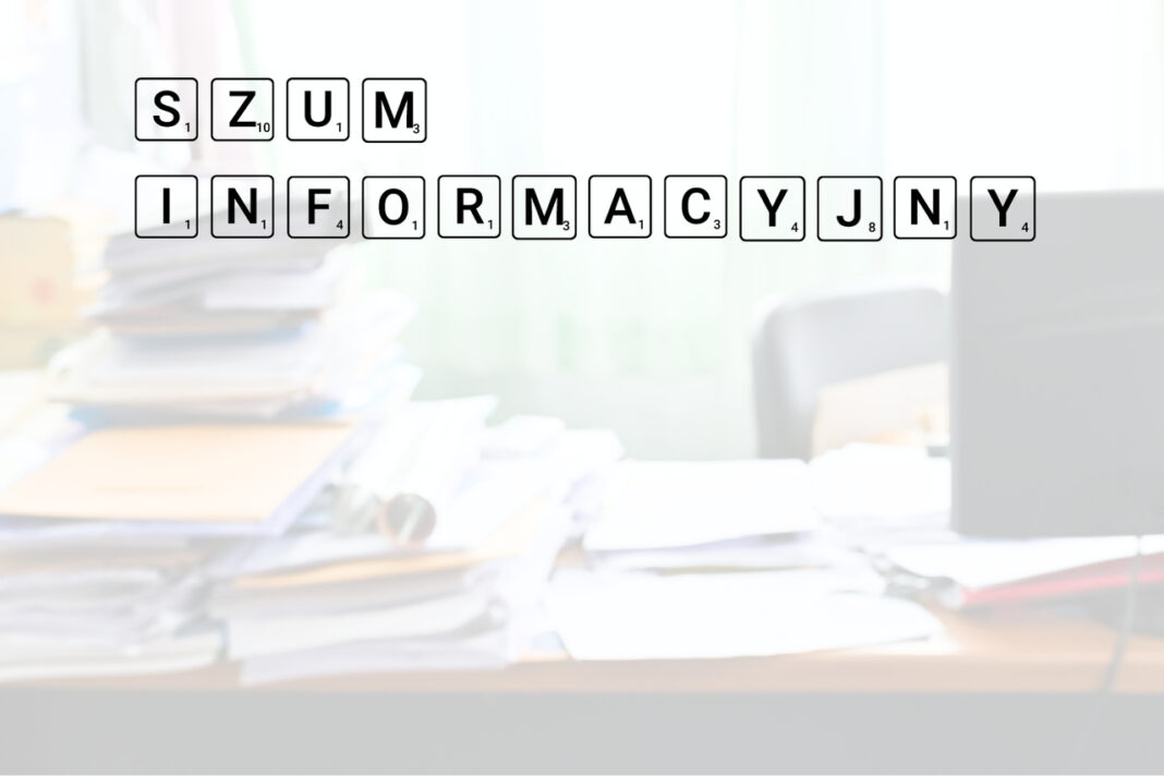 czym jest szum informacyjny, clutter